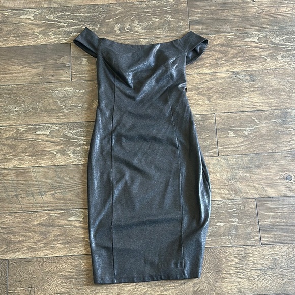 Olcay Gulsen Dresses & Skirts - Elegant Black Off-Shoulder Dress